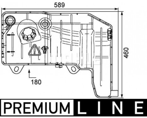 Expansionskärl, kylvätska BEHR *** PREMIUM LINE *** Expansionskärl, kylvätska BEHR *** PREMIUM LINE ***