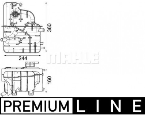 Expansionskärl, kylvätska BEHR *** PREMIUM LINE *** Expansionskärl, kylvätska BEHR *** PREMIUM LINE ***