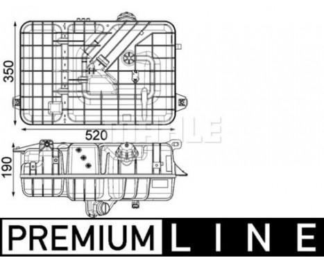 Expansionskärl, kylvätska BEHR *** PREMIUM LINE *** Expansionskärl, kylvätska BEHR *** PREMIUM LINE ***