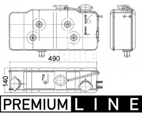 Expansionskärl, kylvätska BEHR *** PREMIUM LINE *** Expansionskärl, kylvätska BEHR *** PREMIUM LINE ***