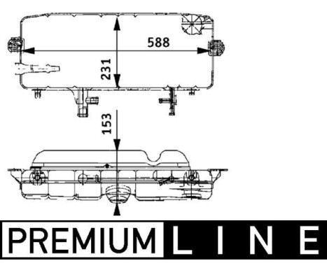 Expansionskärl, kylvätska BEHR *** PREMIUM LINE ***