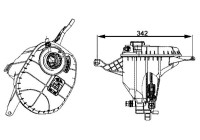 Expansionskärl, kylvätska BEHR