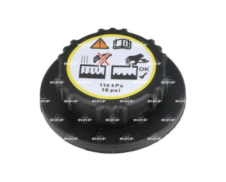 Kylvätskebehållarens lock