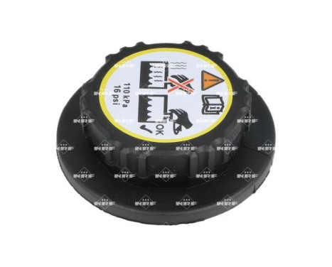 Kylvätskebehållarens lock, bild 2