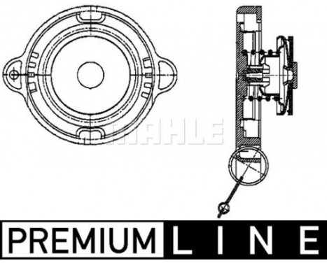Låslock, kylare BEHR *** PREMIUM LINE *** Låslock, kylare BEHR *** PREMIUM LINE ***