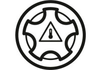 Stängning av lock, kylvätskebehållare