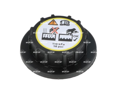 Stängning av lock, kylvätskebehållare