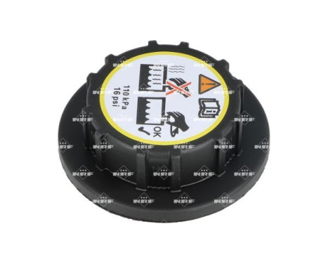 Stängning av lock, kylvätskebehållare, bild 2