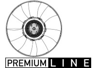 Fläkt, kylare BEHR *** PREMIUM LINE *** CFF 501 000P Mahle