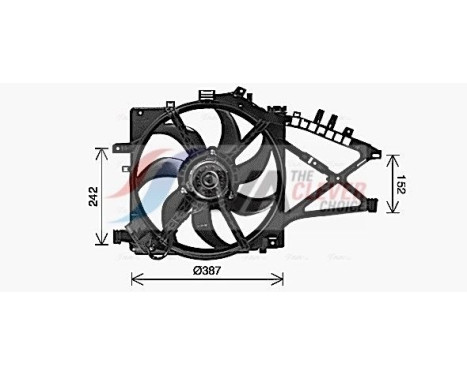 Fläkt, kylare OL7741 Ava Quality Cooling, bild 2