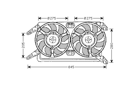 kylfläkt 0156752 International Radiators
