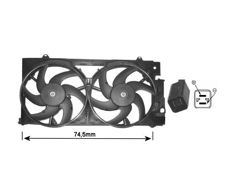 kylfläkt 0903749 International Radiators, bild 2