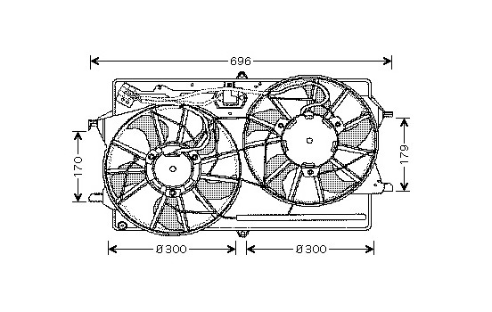 kylfläkt 1858752 International Radiators