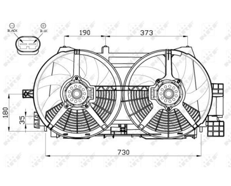 Kylfläkt 47556 NRF, bild 3