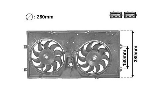kylfläkt 5874748 International Radiators, bild 2