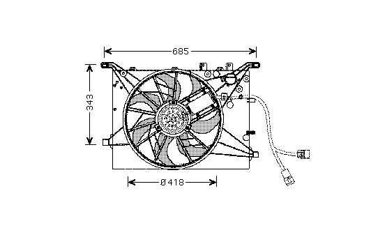 kylfläkt 5920746 International Radiators