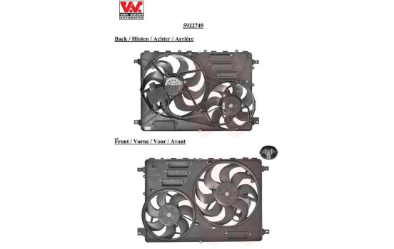 Kylfläkt 5922749 International Radiators, bild 2