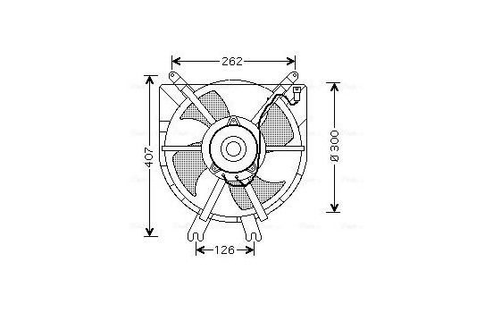 kylfläkt AU7503 Ava Quality Cooling