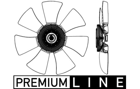Kylfläkt BEHR *** PREMIUM LINE *** CFF 491 000P Mahle