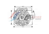Kylfläkt BW7511 Ava Quality Cooling
