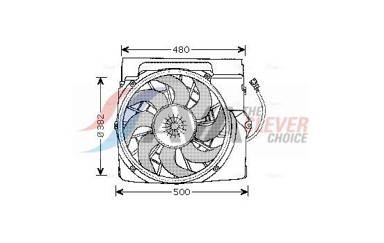 Kylfläkt BW7511 Ava Quality Cooling