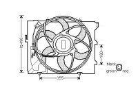 kylfläkt BW7523 Ava Quality Cooling