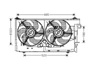 kylfläkt CN7516 Ava Quality Cooling