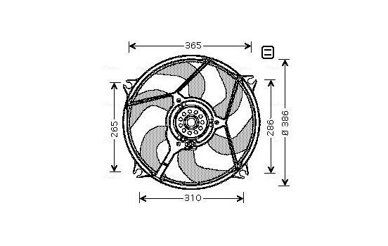 kylfläkt CN7531 Ava Quality Cooling