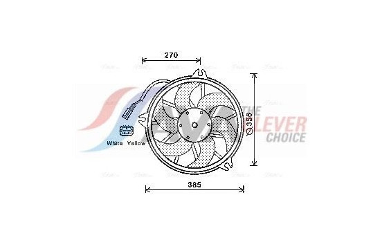 kylfläkt CN7536 Ava Quality Cooling