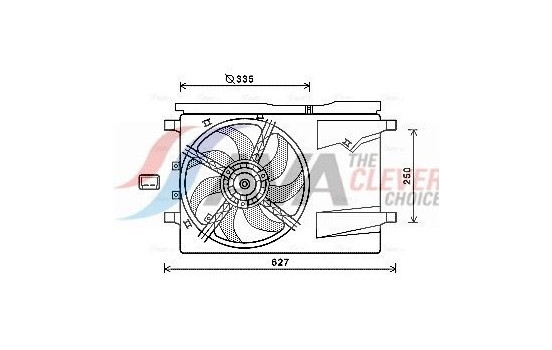 kylfläkt CN7549 Ava Quality Cooling