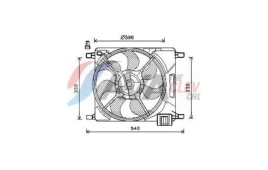 kylfläkt CT7501 Ava Quality Cooling