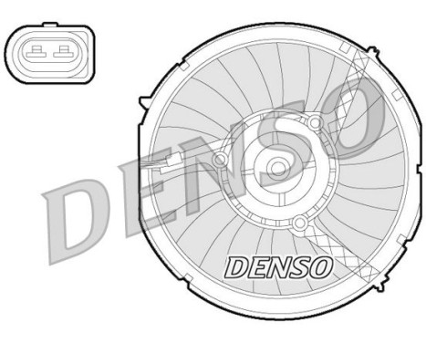 kylfläkt DER02003 Denso