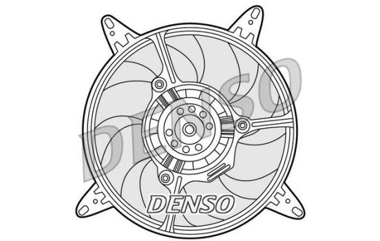 kylfläkt DER09290 Denso
