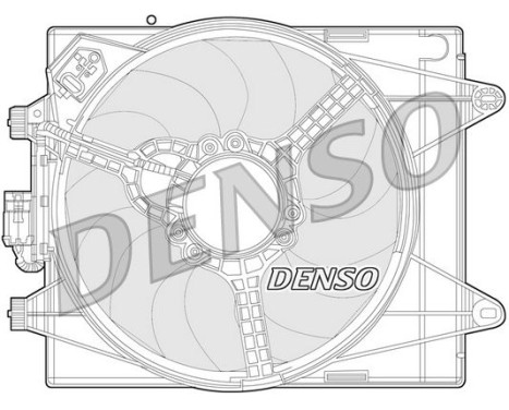 kylfläkt DER13005 Denso, bild 3