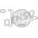 kylfläkt DER21020 Denso, miniatyr 2