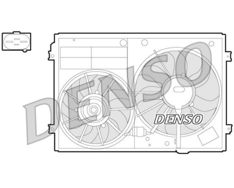 kylfläkt DER32012 Denso