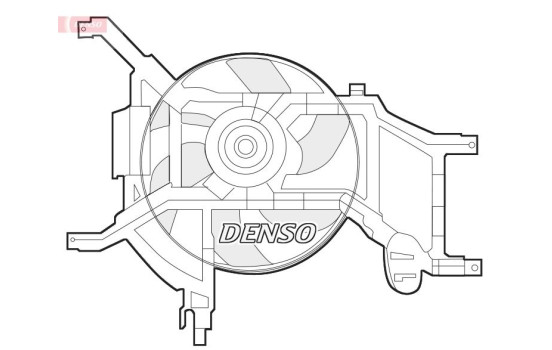 kylfläkt DER37002 Denso, bild 3