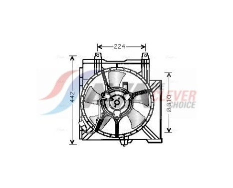 Kylfläkt DN7508 Ava Quality Cooling