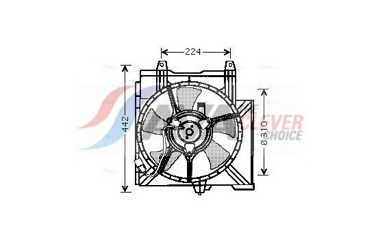 kylfläkt DN7508 Ava Quality Cooling
