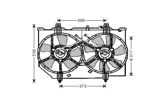 kylfläkt DN7513 Ava Quality Cooling