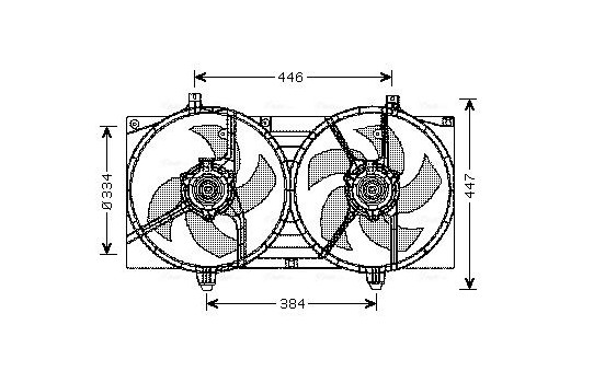 kylfläkt DN7528 Ava Quality Cooling