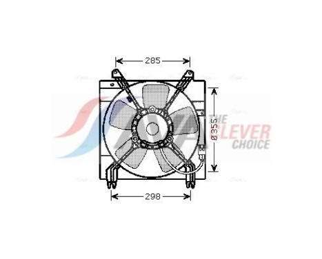 Kylfläkt DW7509 Ava Quality Cooling
