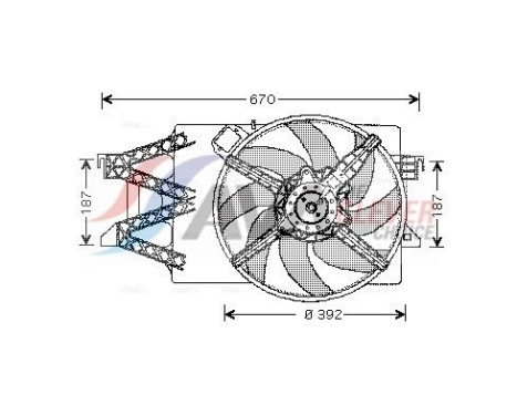 Kylfläkt FD7514 Ava Quality Cooling