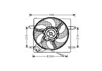 kylfläkt FD7515 Ava Quality Cooling