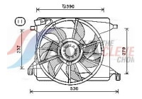 Kylfläkt FD7560 Ava Quality Cooling