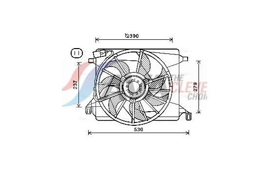 Kylfläkt FD7560 Ava Quality Cooling