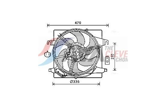 Kylfläkt FD7567 Ava Quality Cooling