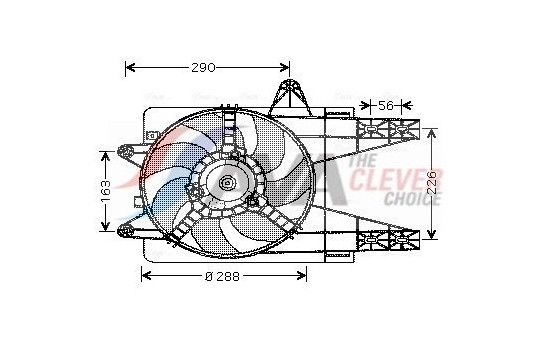 Kylfläkt FT7284 Ava Quality Cooling