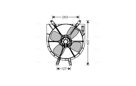 kylfläkt HD7505 Ava Quality Cooling