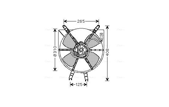 kylfläkt HD7506 Ava Quality Cooling